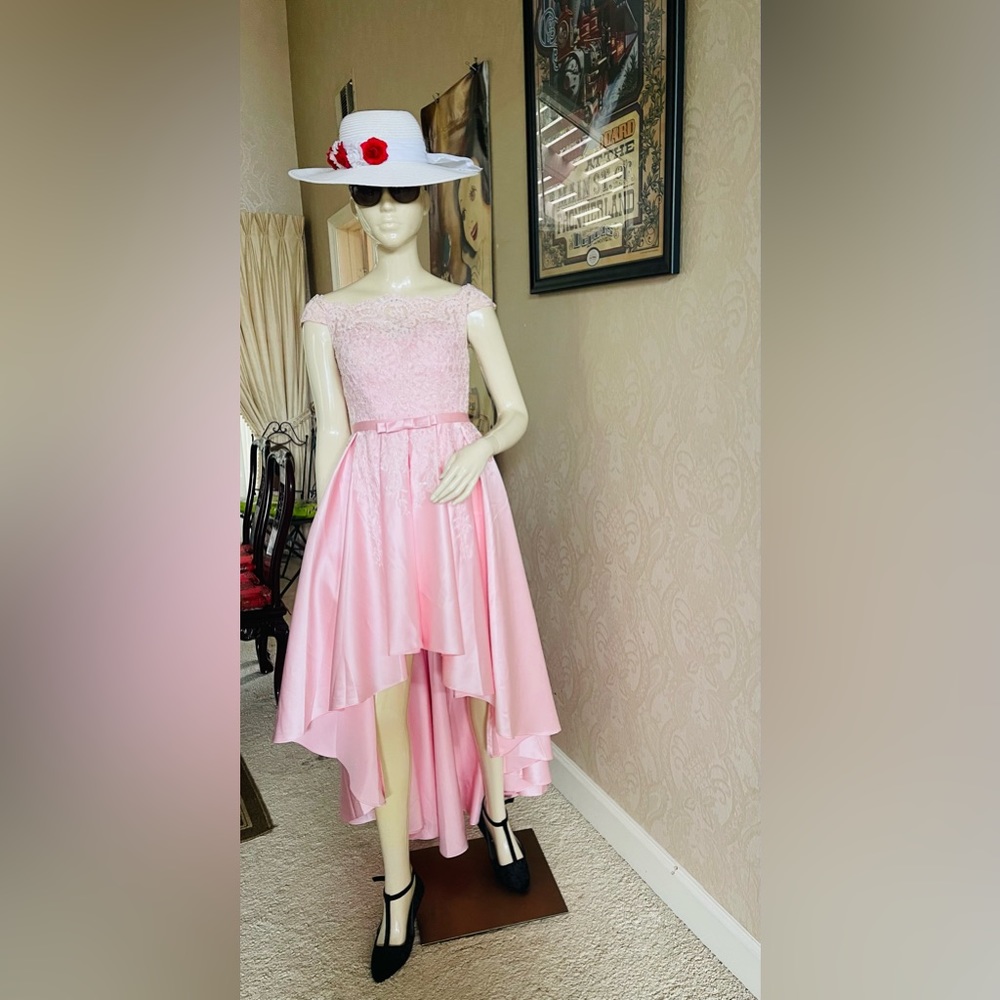JJ's HOUSE DRESS Beautiful pink prom dress size 2 New